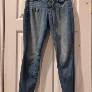 Gap button fly, high waist mom Jeans